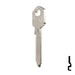 Uncut Key Blank | Harloc, Tesa | TE-7D, HR2 Residential-Commercial Key JMA USA