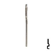 Uncut Key Blank | Harloc, Tesa | TE-7D, HR2 Residential-Commercial Key JMA USA