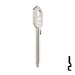 Uncut Key Blank | Harloc, Tesa | TE-7D, HR2 Residential-Commercial Key JMA USA
