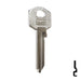 Uncut Key Blank | Harloc, Tesa | TE-7D, HR2 Residential-Commercial Key JMA USA