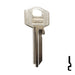 Uncut Key Blank | Harloc, Tesa | TE-7D, HR2 Residential-Commercial Key JMA USA