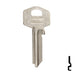 Uncut Key Blank | Harloc, Tesa | TE-7D, HR2 Residential-Commercial Key JMA USA