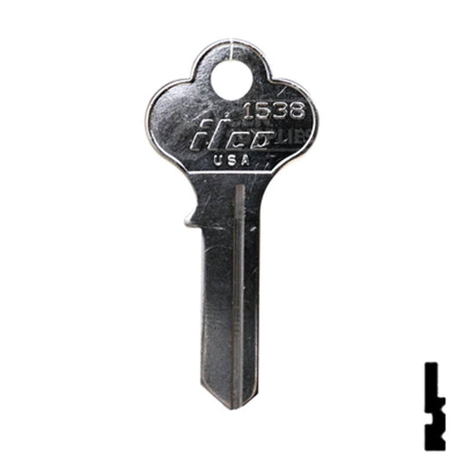 Uncut Key Blank | Ideal | 1538 Residential-Commercial Key Ilco