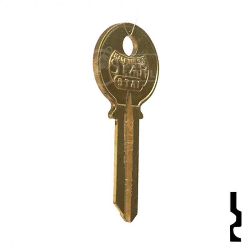 Uncut Key Blank Ilco 1141 Uncut key blank ilco 1141