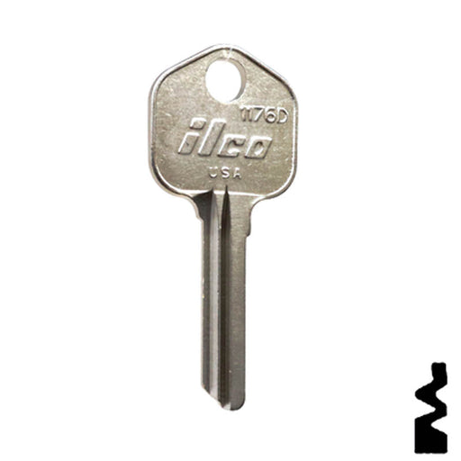Uncut Key Blank | Kwikset | 1176D Residential-Commercial Key Ilco