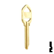 Uncut Key Blank | Kwikset | EZ1, LSD-1DE Residential-Commercial Key JMA USA