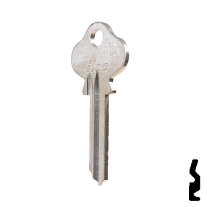 Uncut Key Blank | Lockwood | 1004A, L4 Residential-Commercial Key Ilco