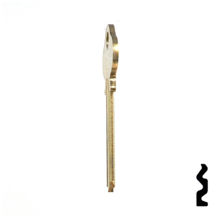 Uncut Key Blank | Lockwood | 1004AL Residential-Commercial Key Ilco