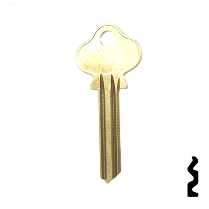 Uncut Key Blank | Lockwood | 1004AL Residential-Commercial Key Ilco