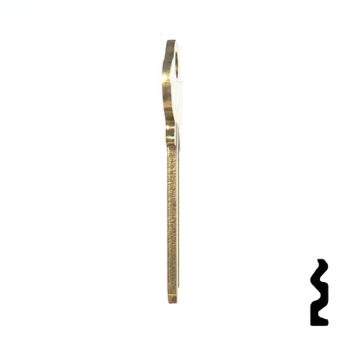 Uncut Key Blank | Lockwood | 1004AL Residential-Commercial Key Ilco