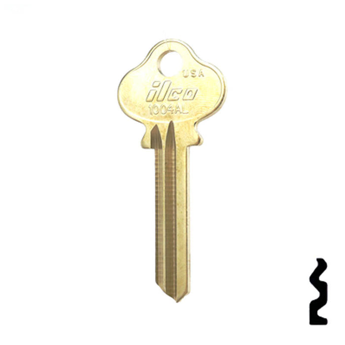 Uncut Key Blank | Lockwood | 1004AL Residential-Commercial Key Ilco