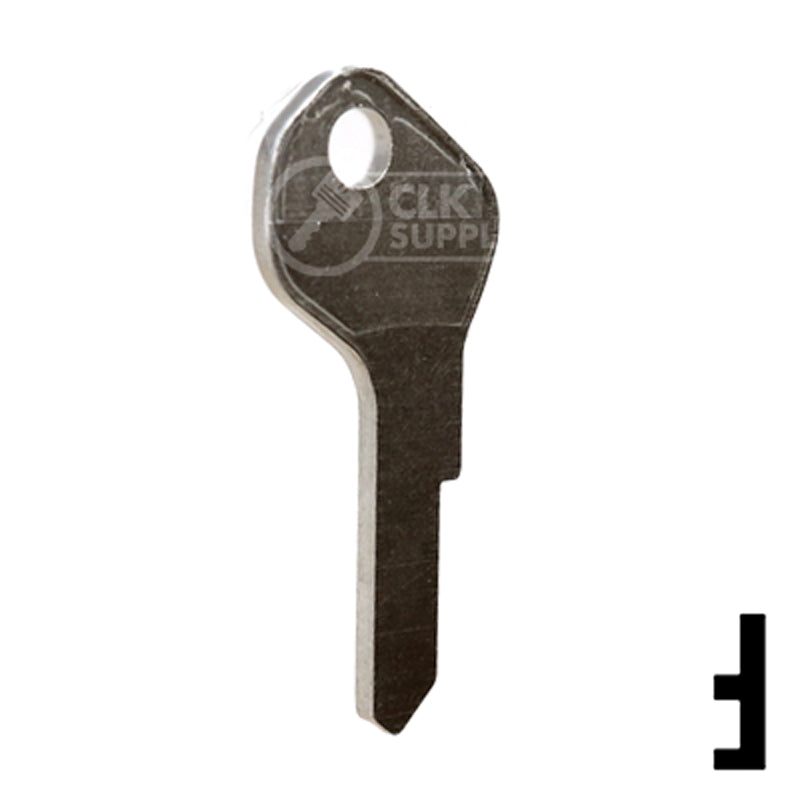 Uncut Key Blank | Lowe & Fletcher | LF18 — CLK Supplies