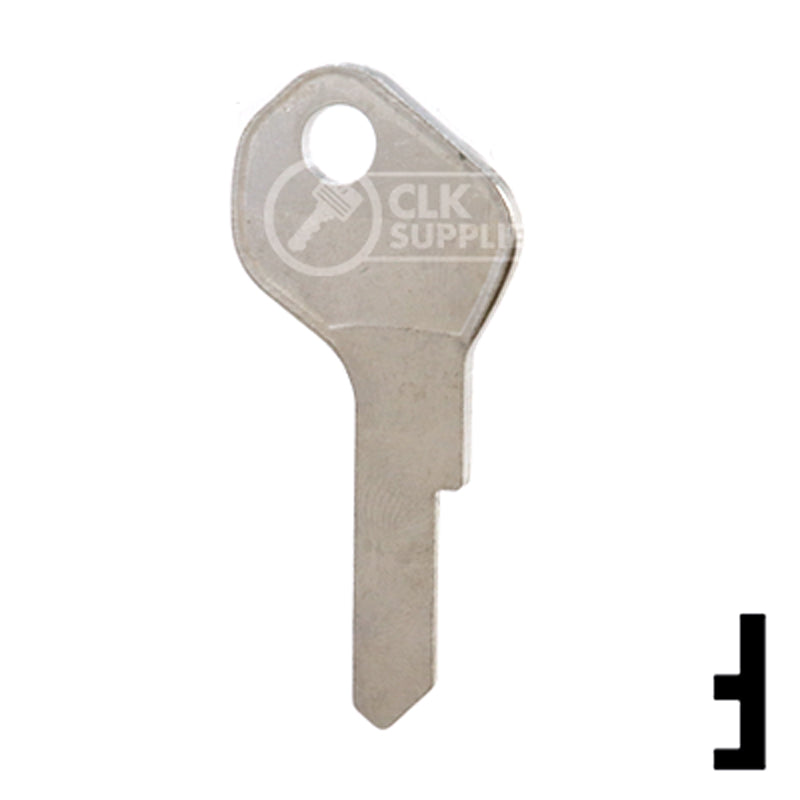 Uncut Key Blank | Lowe & Fletcher | LF18 — CLK Supplies