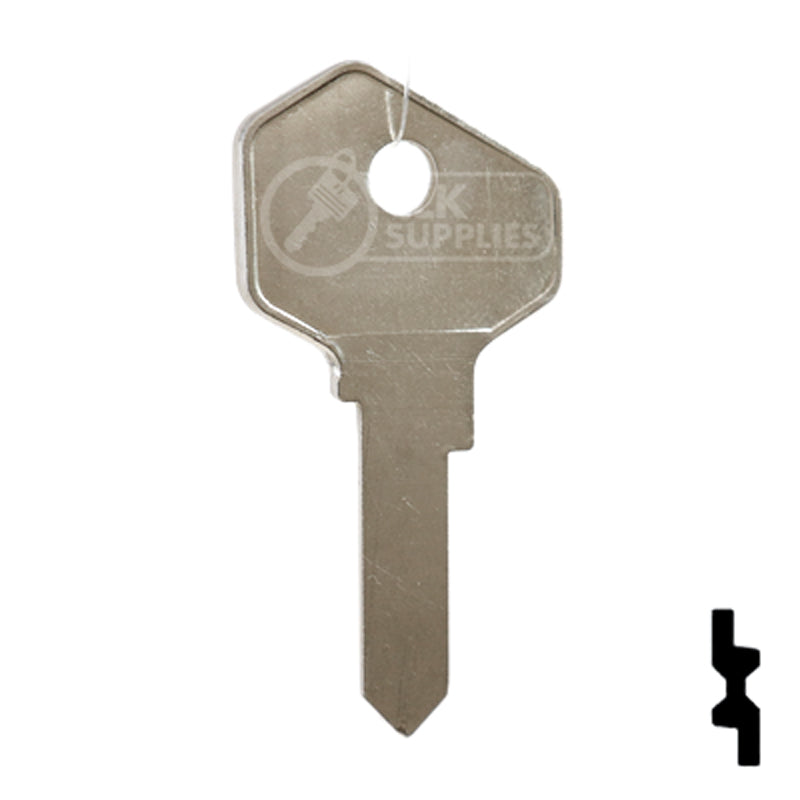 Uncut Key Blank | Lowe & Fletcher | LF20 — CLK Supplies