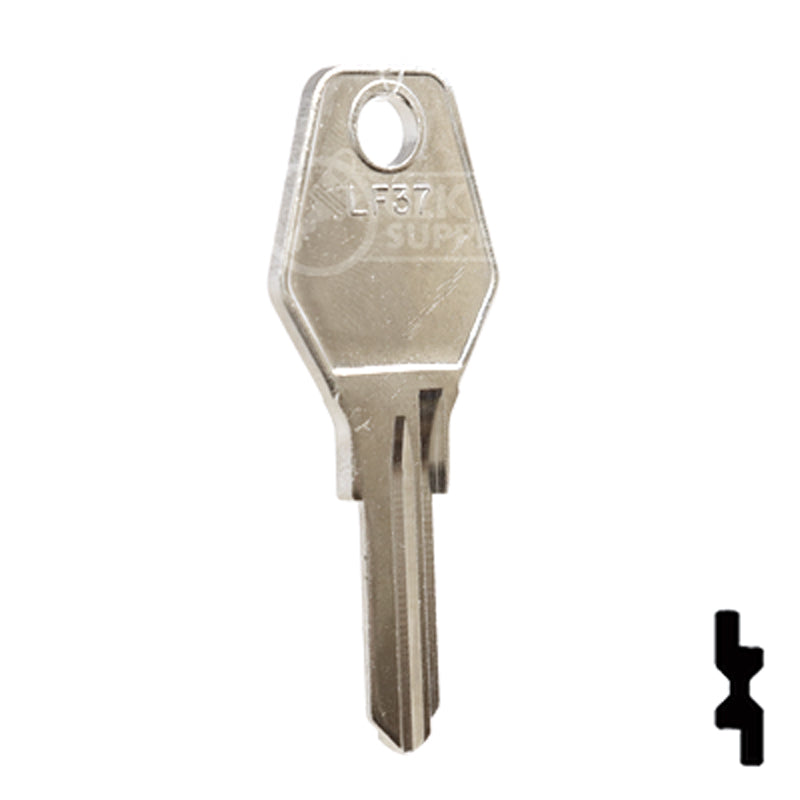 Uncut Key Blank | Lowe & Fletcher | LF37 — CLK Supplies