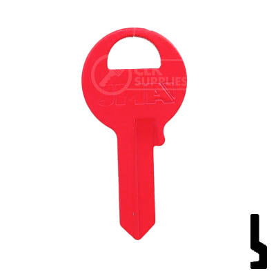 Uncut Key Blank | Master M1 | Neon (50PK) Residential-Commercial Key JMA USA