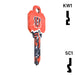 Uncut Key Blank | NFL Cincinnati Bengals | Choose Keyway Residential-Commercial Key Ilco