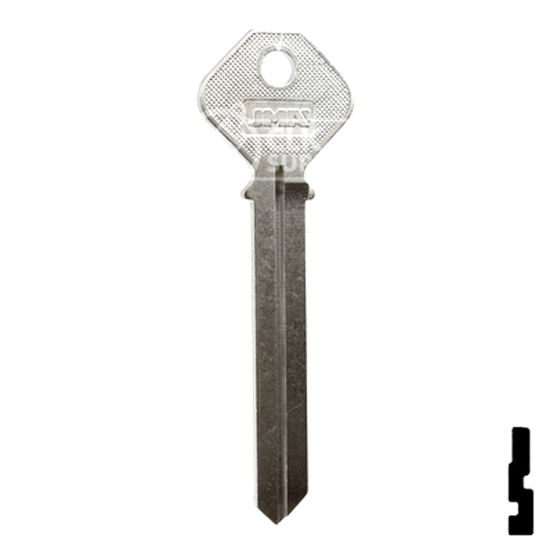 Philips Key Part Uncut Key Blank | Phillips | PHI-52L, PHA2