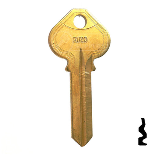 Uncut Key Blank | Russwin | RU20, A1011D41 Residential-Commercial Key JMA USA