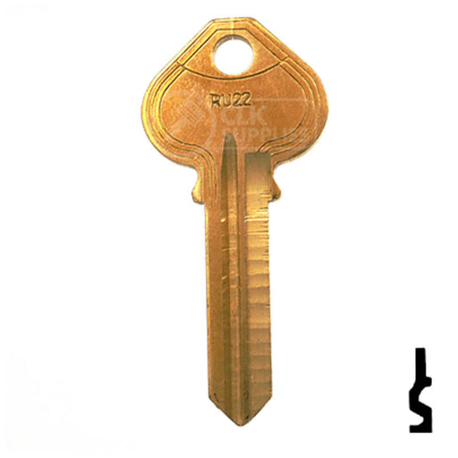 Uncut Key Blank | Russwin | RU22, A1011M Residential-Commercial Key JMA USA