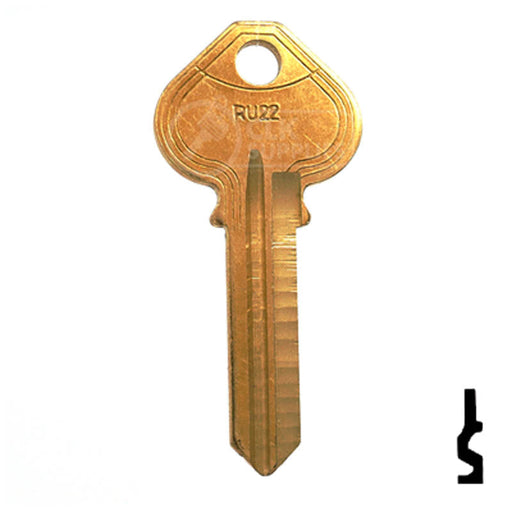 Uncut Key Blank | Russwin | RU22, A1011M Residential-Commercial Key JMA USA