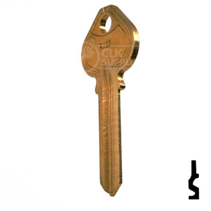 Uncut Key Blank | Russwin | RU22, A1011M Residential-Commercial Key JMA USA