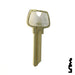 Uncut Key Blank | Sargent | 01007HA Residential-Commercial Key Ilco