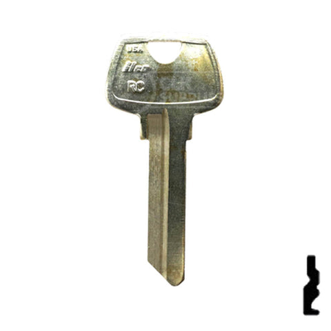 Uncut Key Blank |  Sargent | 01007RC