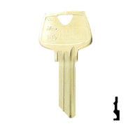 Uncut Key Blank | Sargent | 1007LD Residential-Commercial Key Ilco