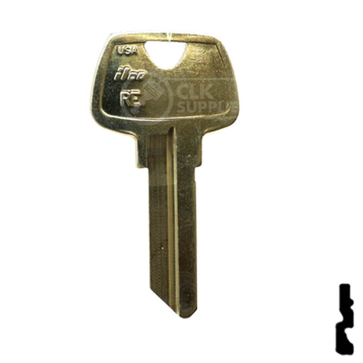 Uncut Key Blank | Sargent | 1007RE Residential-Commercial Key Ilco
