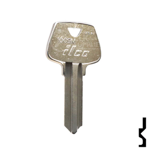 Uncut Key Blank | Sargent | 1009M Residential-Commercial Key Ilco