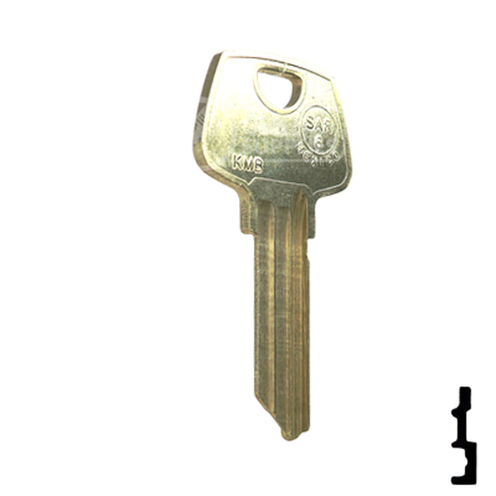 Uncut Key Blank | Sargent | N1007KMB Residential-Commercial Key JMA USA