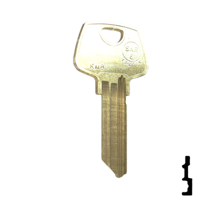Uncut Key Blank | Sargent | N1007KMB Residential-Commercial Key JMA USA