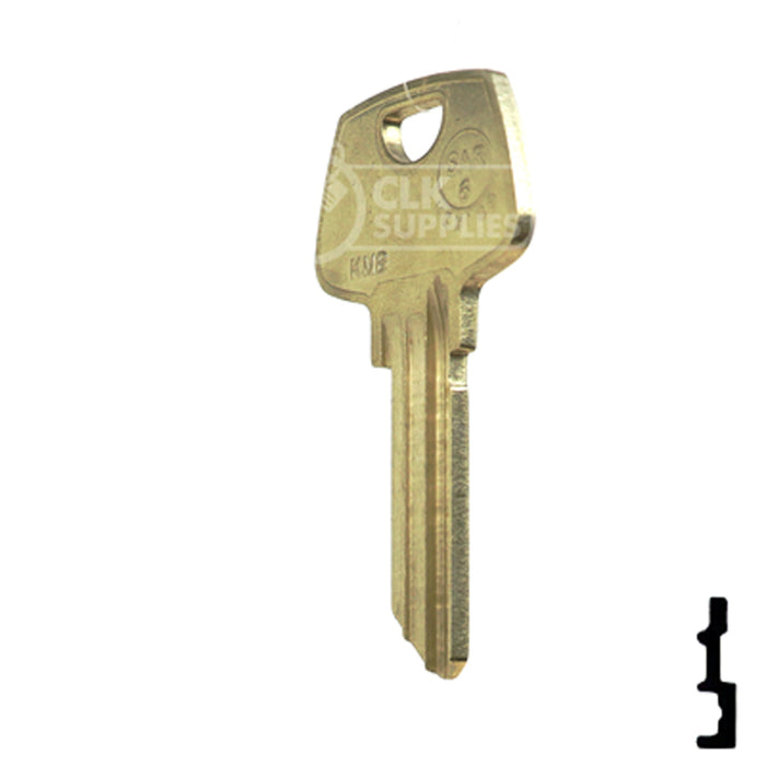 Uncut Key Blank | Sargent | N1007KMB Residential-Commercial Key JMA USA