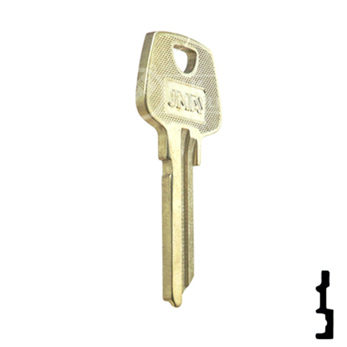 Uncut Key Blank | Sargent | N1007KMB Residential-Commercial Key JMA USA