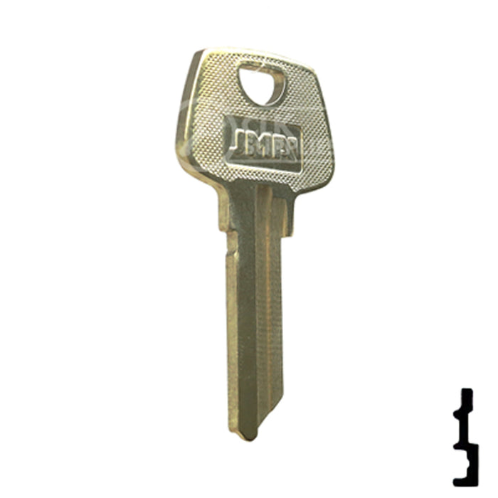Uncut Key Blank | Sargent | N1007KMB Residential-Commercial Key JMA USA