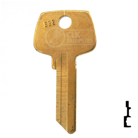 Uncut Key Blank | Sargent | N1007RMB