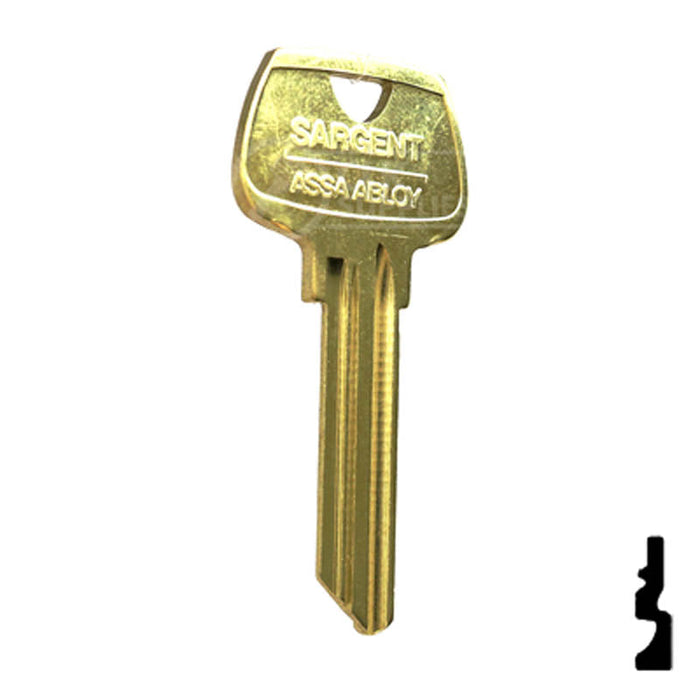 Uncut Key Blank | Sargent | O1007LE Residential-Commercial Key Ilco