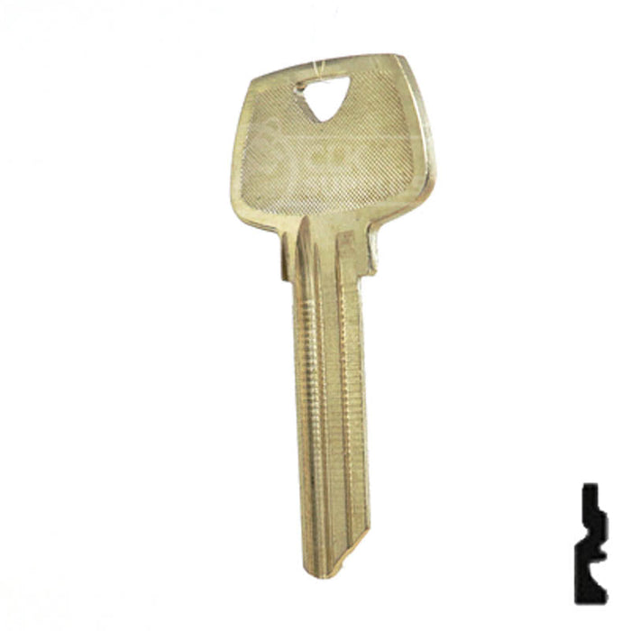 Uncut Key Blank | Sargent | O1007RG Residential-Commercial Key Ilco