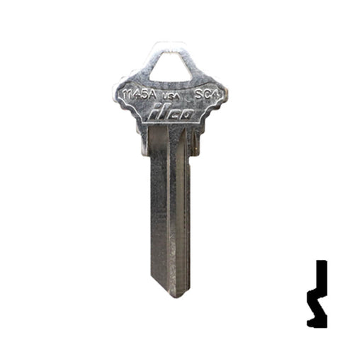 Uncut Key Blank | Schlage | 1145A, SC4