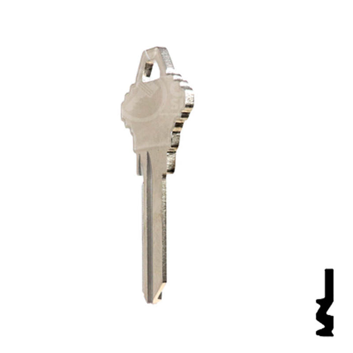 Uncut Key Blank | Schlage | 1145F, SC7 Residential-Commercial Key Ilco