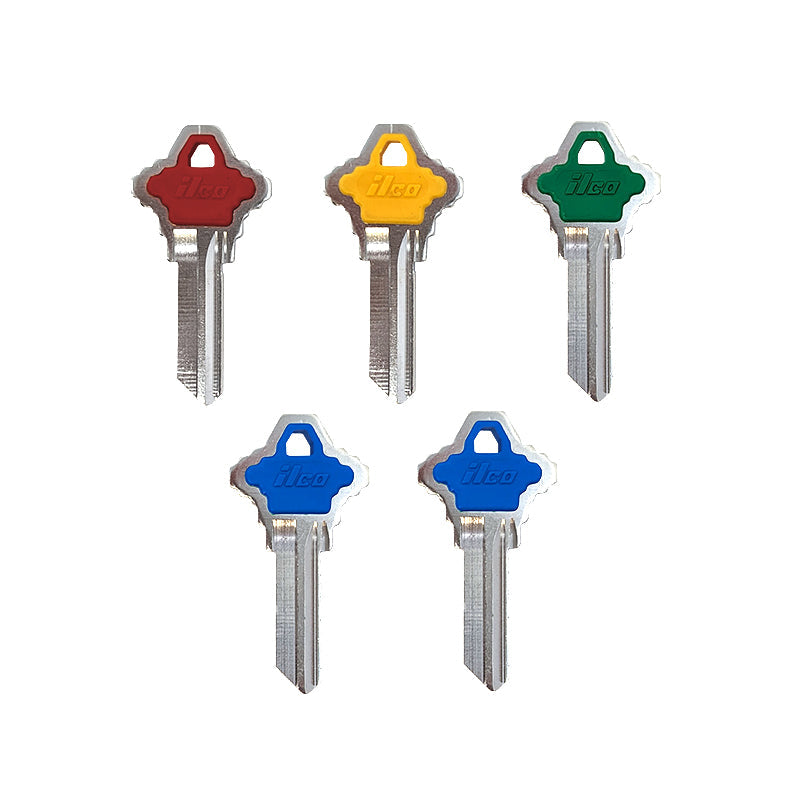 Schawk Color Keys Uncut Key Blank | Schlage Color Head | SC1-PC — CLK Supplies