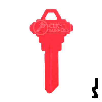 Uncut Key Blank | Schlage SC1 | Neon (50PK) Residential-Commercial Key JMA USA