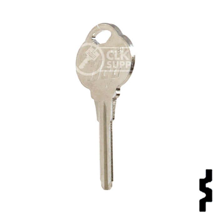 Uncut Key Blank | The Club | 1573A, CLB1 Residential-Commercial Key Ilco