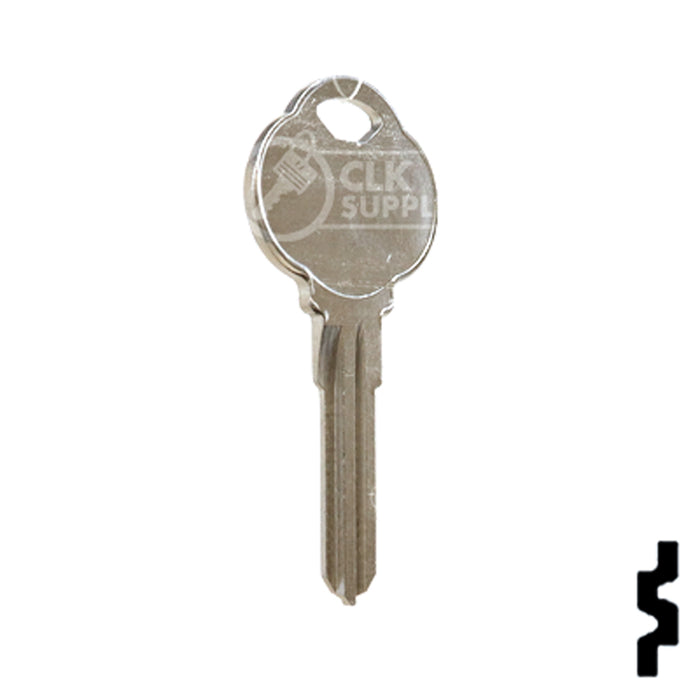Uncut Key Blank | The Club | 1573A, CLB1 Residential-Commercial Key Ilco