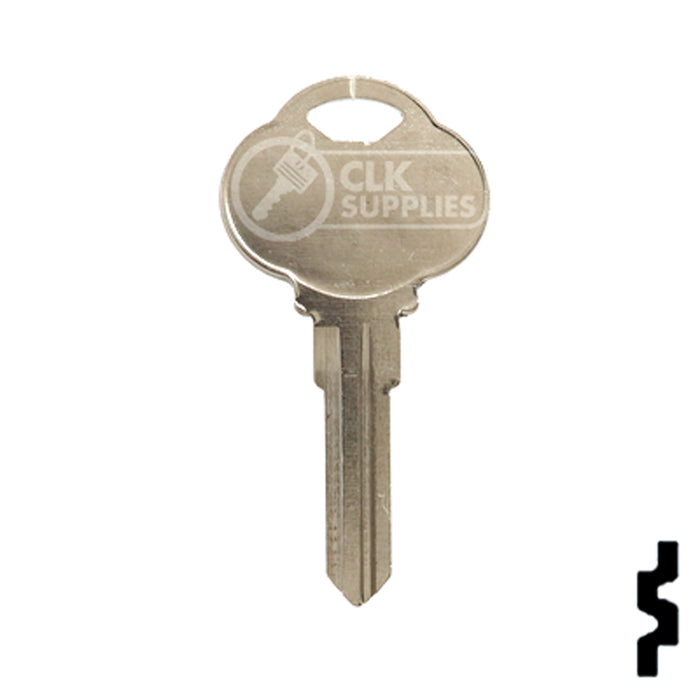 Uncut Key Blank | The Club | 1573A, CLB1 Residential-Commercial Key Ilco