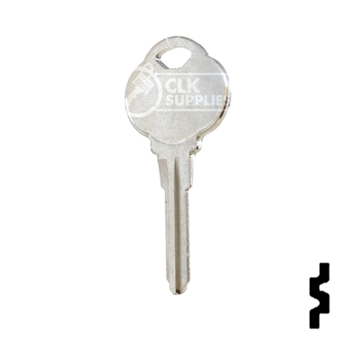 Uncut Key Blank | The Club | 1573A, CLB1 Residential-Commercial Key Ilco