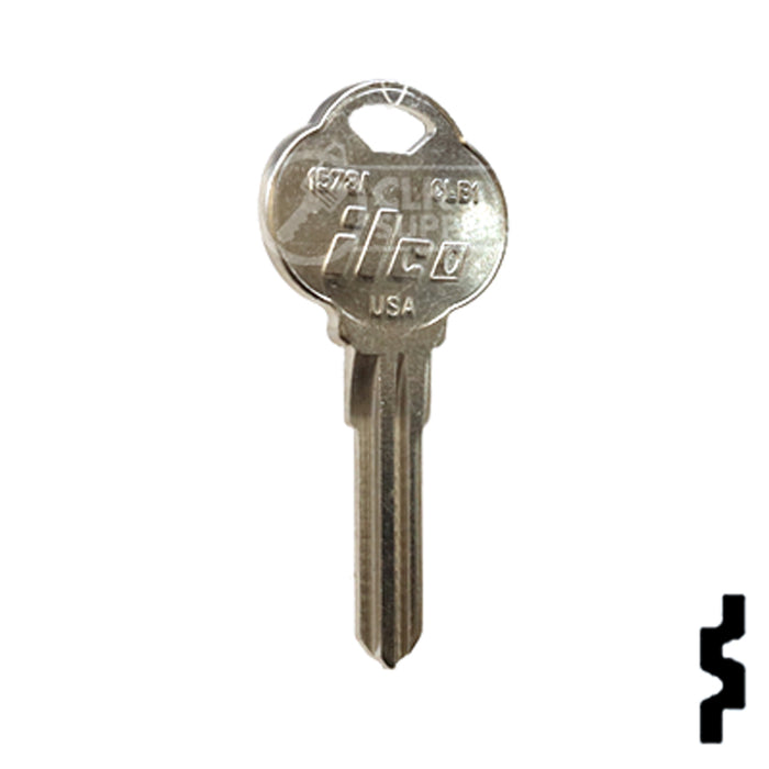 Uncut Key Blank | The Club | 1573A, CLB1 Residential-Commercial Key Ilco