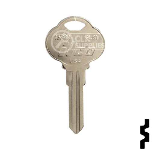Uncut Key Blank | The Club | 1573A, CLB1 Residential-Commercial Key Ilco