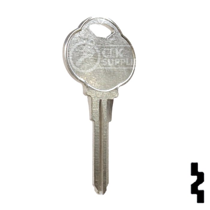 Uncut Key Blank | The Club | 1573F, CLB6 Residential-Commercial Key Ilco